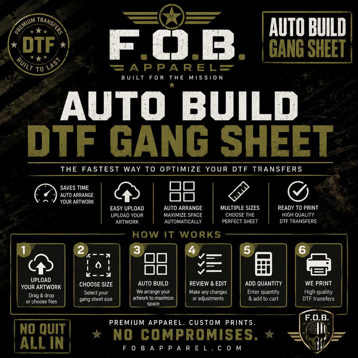 Auto Build DTF Gang Sheet